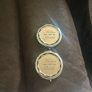 Mother of bride and mother of groom favor mirror